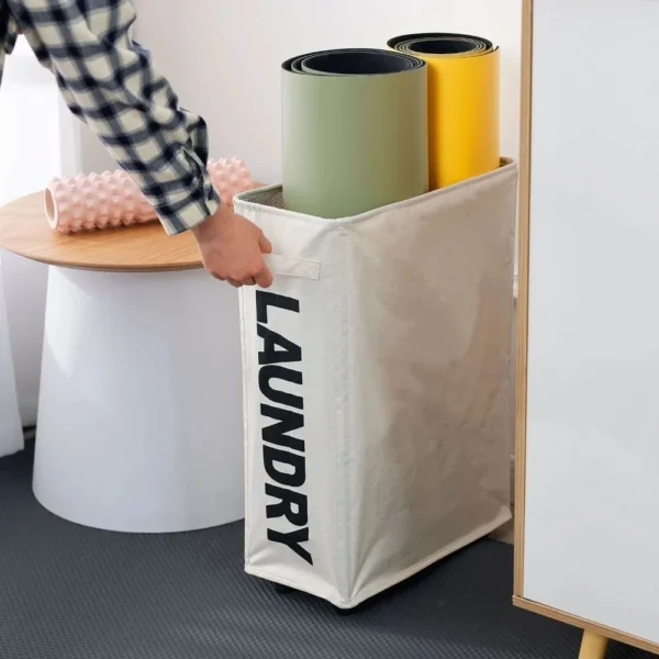 Laundry Basket Foldable Dirty Clothes Basket Clothes Organizer Yoga Storage Basket Home Assortment Box Laundry Boxs 2