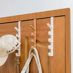 1 Pcs Door Hanger Wall Organizer Hook Bedroom Clothing Hook Holder Coat Hat Bag Rack Kitchen Home Storage Organization 1