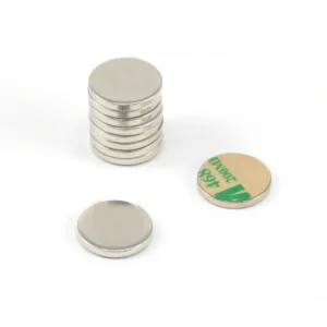 Super Strong Neodymium Disc Magnets with Double-Sided Self Adhesive  , Powerful Rare Earth Magnets for Office, Refrigerator 1