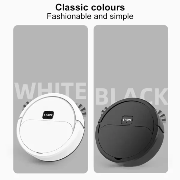 2024 Automatic Portable Mini Home Floor Robotic Vacuum Cleaner USB Rechargeable Wet Dry Three-In-One Sweeping Machine for Home 6